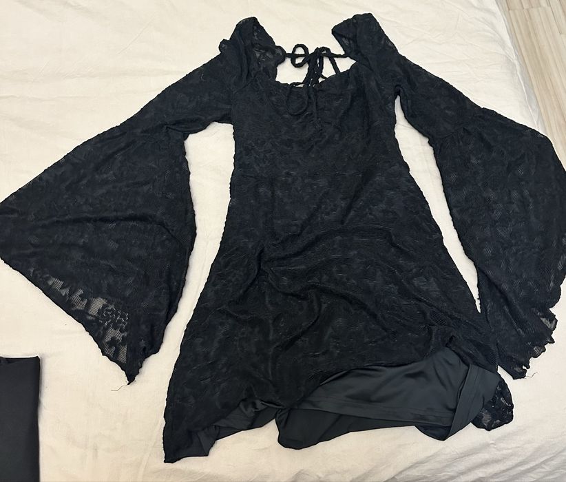 Haine Rochie Sutien Top  Goth Punk