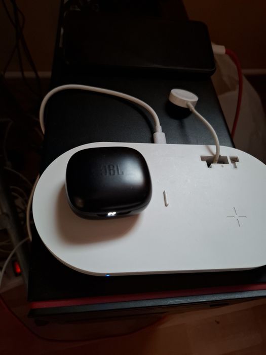Incarcator wireless,  telefon, casti, ceas apple