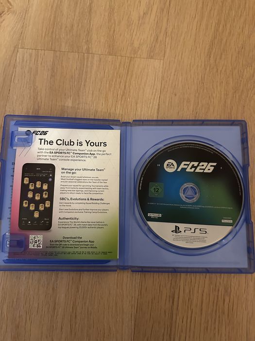 FIFA 2026 диск на PS 5