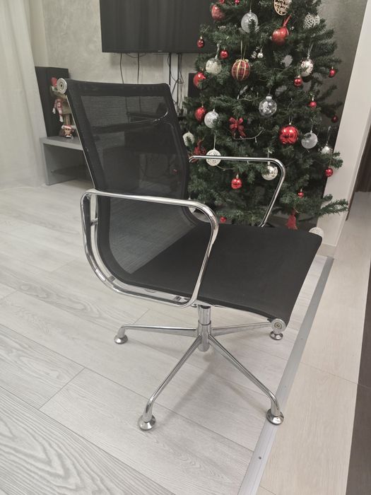 Scaun office inox rotativ