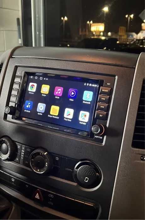 Navigatie Android Mercedes Sprinter w245 Crafter WIFI CARPLAY 1-8GB