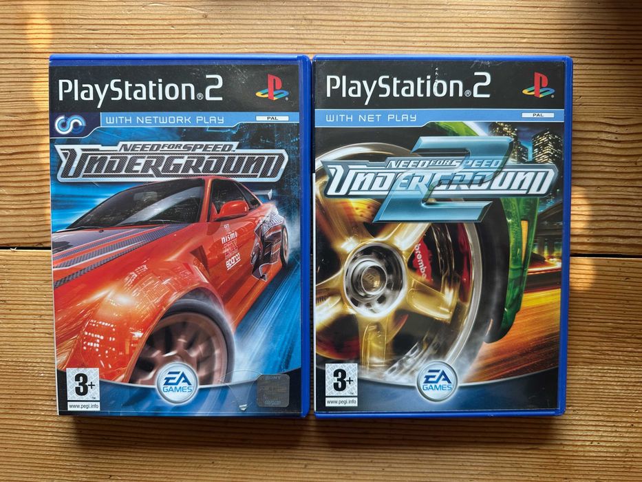Need for Speed: Underground  + Need for Speed: Underground 2 PlayStation 2 PS2