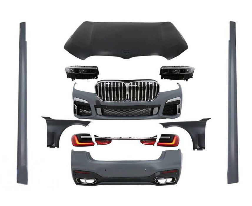 BMW G11 G12 пълна конверсия към М760 LCI фейслифт М пакет ОЕМ качество