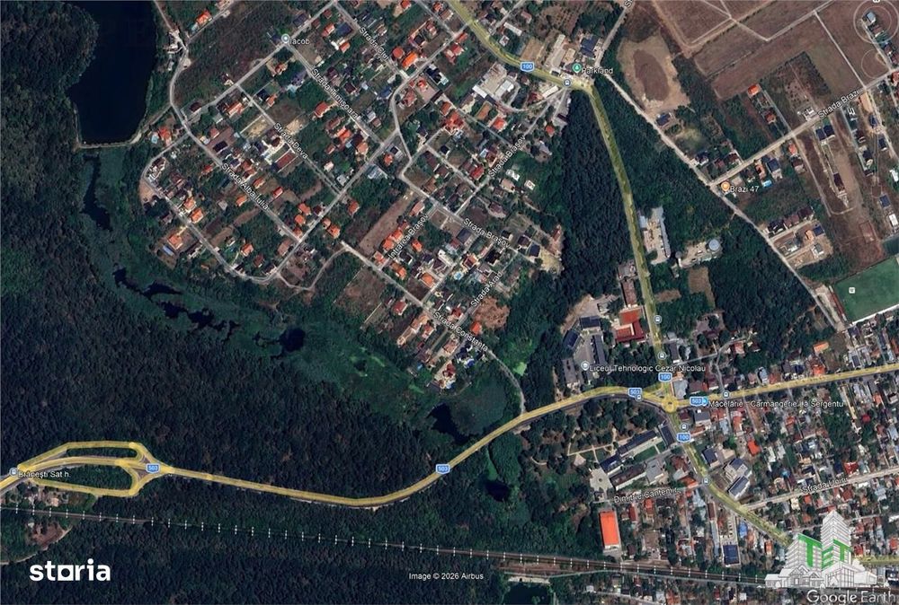 Vanzare teren intravilan construibil in Branesti, Ilfov – 2040 mp, ide