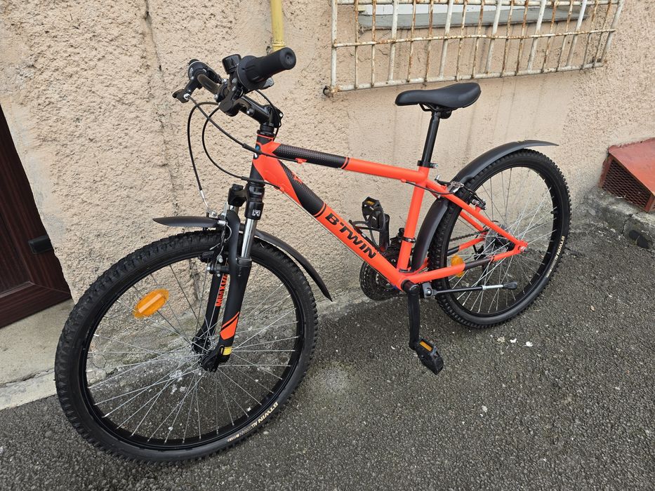 Bicicletă MTB Btwin Rockrider 500 24' ca NOUĂ