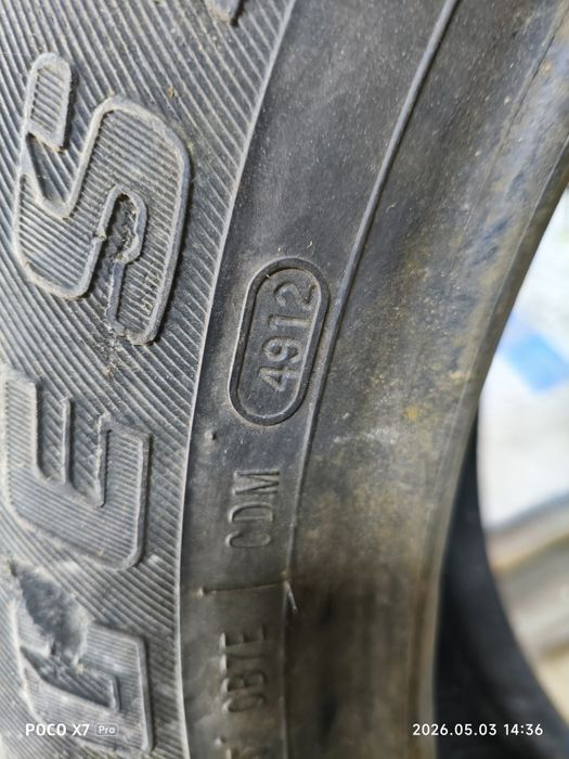 2 баллона резины Bridgestone dueler