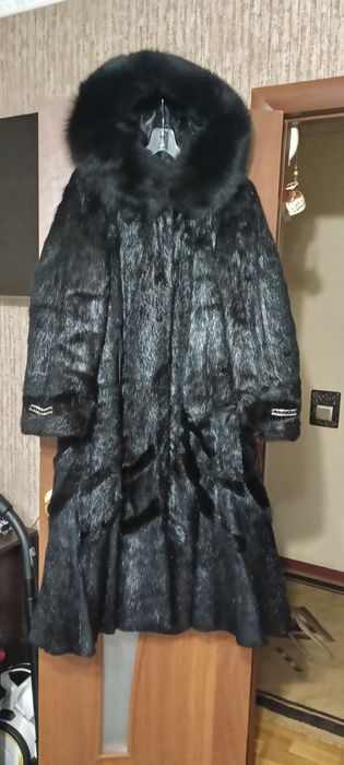 Шуба нутрия "Классика".