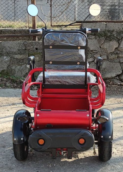 Електрическа триколка двуместна EcoWay модел M21 карго