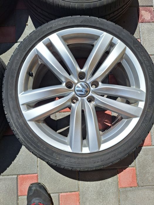 Jante aliaj originale 5x112 / 18 inch Et 44 8 J Vw  skoda  seat audi