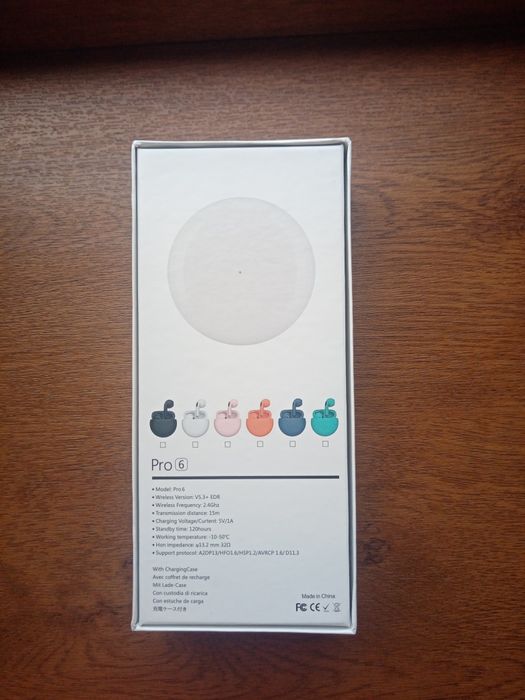 Без проводные наушник pro 6