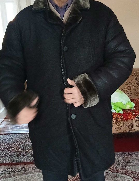 Куртка, пальто дубленка мужская