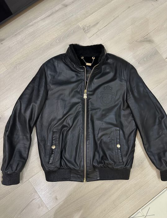 Продам кожаную дублёнку Billionaire