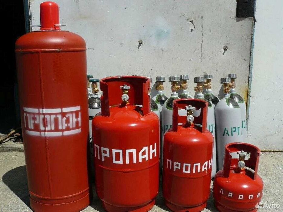 Обмен газовых баллонов. Самовывоз и доставка