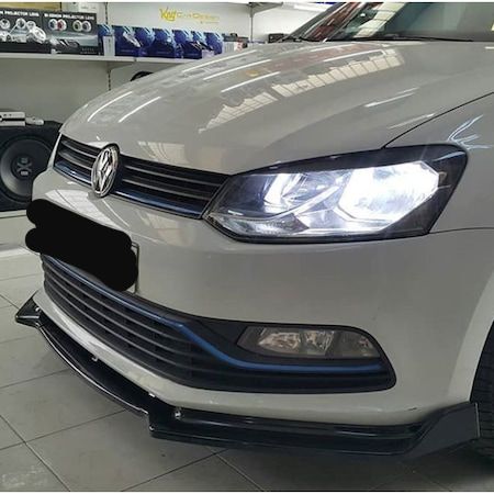 Универсален поло мк 5 преден лип спойлер / vw polo mk5 lip spoiler