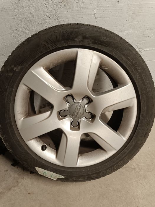 Оригинални алуминиеви джанти за Ауди А4 17 цола.