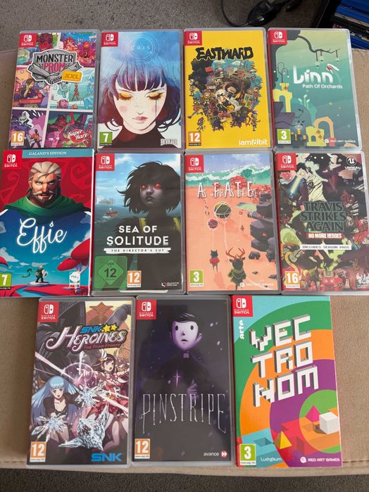 Комплект от 18 нови игри за Nintendo Switch