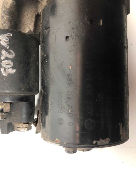 Стартер Mercedes C-class W203 2.3  2002г