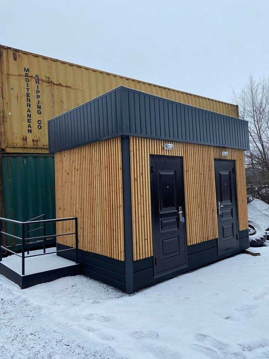 Модульный теплый туалет