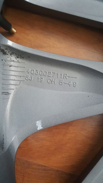 JanteRenaultKadjarKoleosAustralTalismanEspaceNisanQashqaiXTrail5X114.3