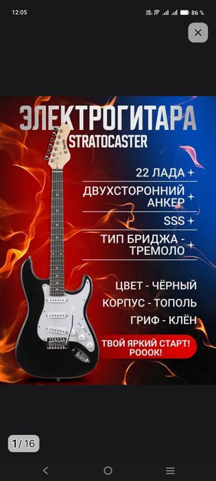 Terris Стратокастер