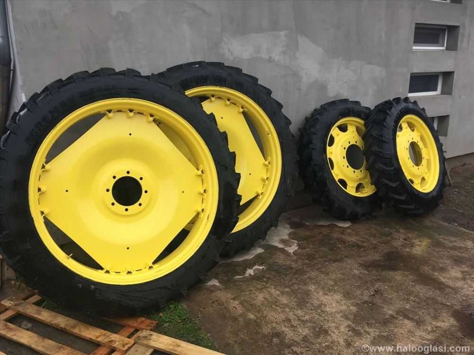 Roti inguste Jante anvelope John Deere Claas Case New Landini Deutz