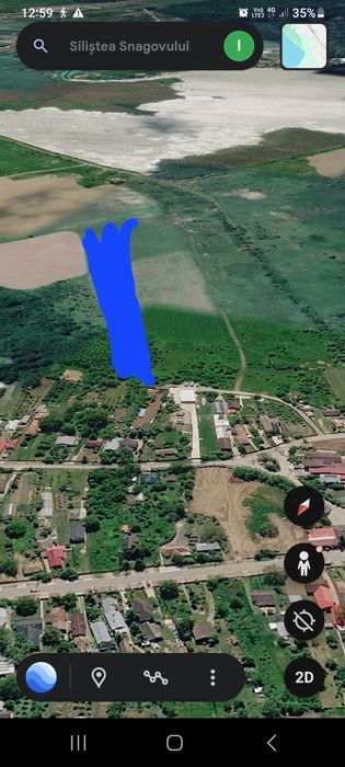 Snagov- Siliștea . Tot terenul este intravilan.