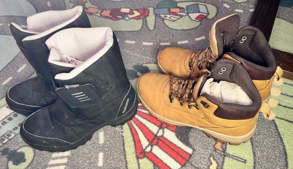 Ghete  / apreski iarna baieti 36  Decathlon Sprandi