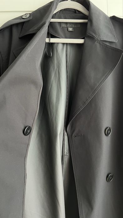 Дамски черен Тренчкот  ZARA