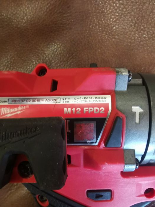 Milwaukee m12 fpd2