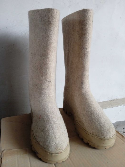 Валенки с подошвой