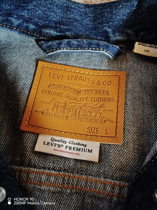 Geacă de blugi Levi's bărbați