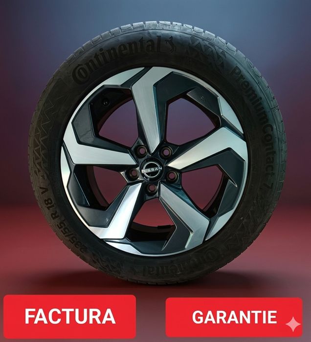 Jante Nissan Qashqai J12 18" senz.+anv.- X-trail,Renault Kadjar,Captur