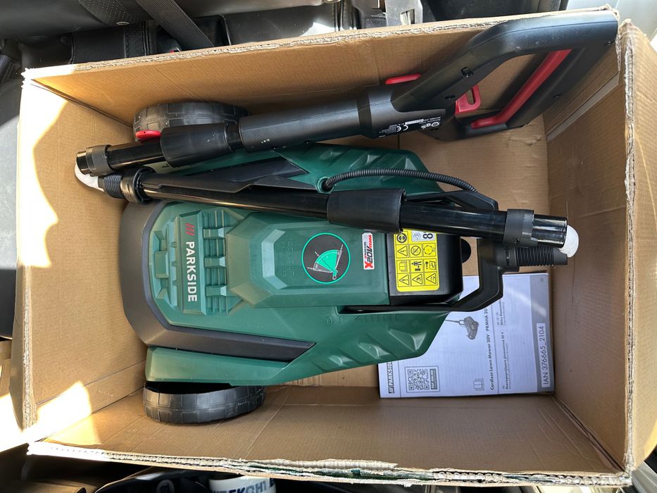 Parkside 20V Безжична Косачка за трева