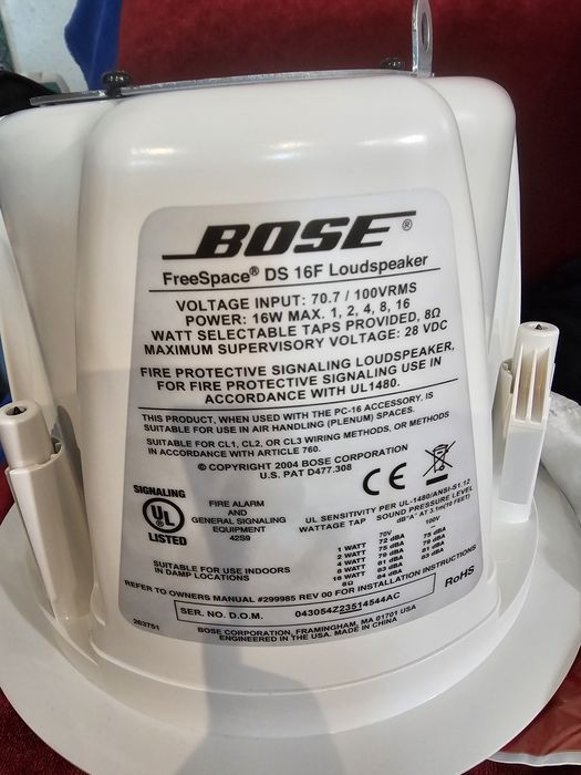 Boxe tavan Bose freespace ds16f/bose freespace ds16s