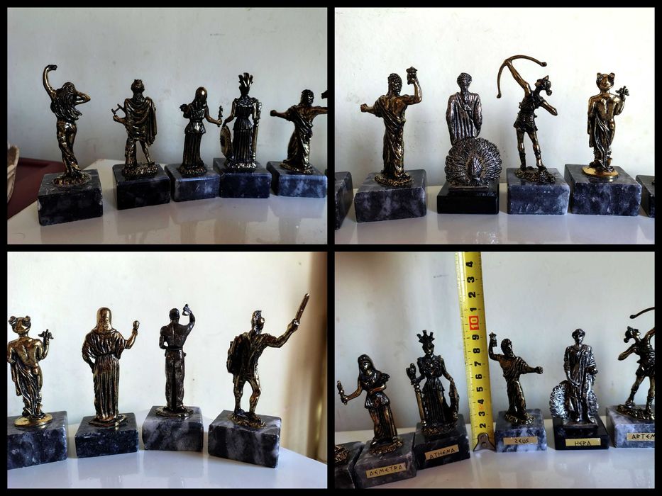 Колекционерски Бронзови Фигурки-Боговете На Олимп