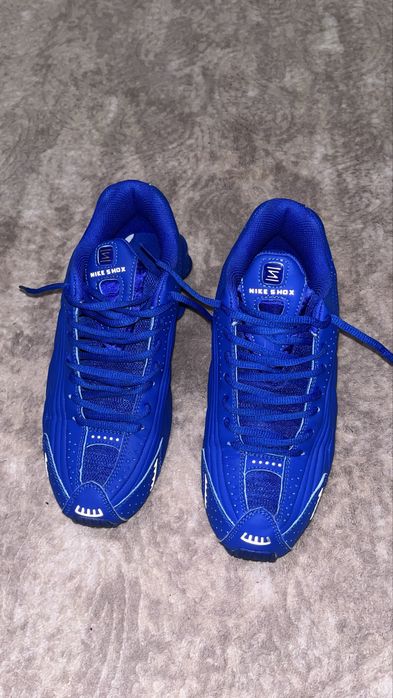 Nike shox r4 racer blue