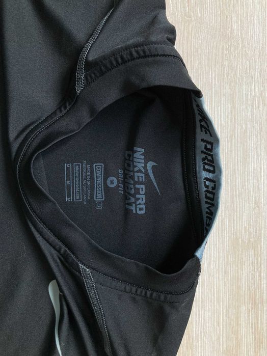 Найк Nike Pro Combat Compression Dri Fit мъжка тениска размер м