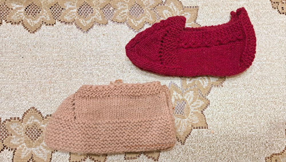 Плетени терлици от вълна