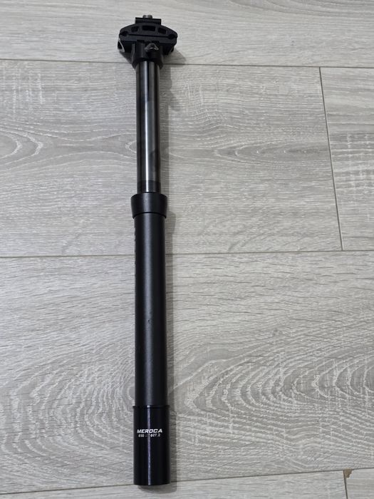 Tijă șa dropper hidraulică MEROCA 27.2mm, 125mm, fără cablu, 400mm