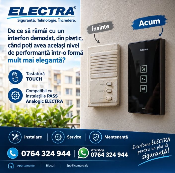 Interfon electra Constanța