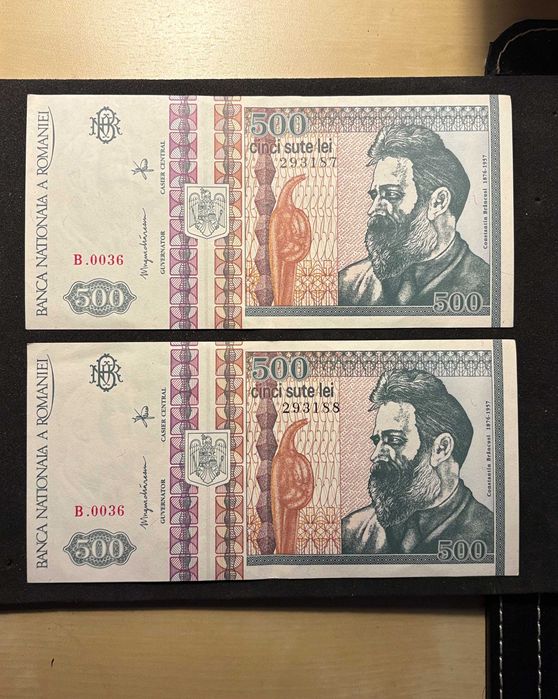 Bancnote 500 Lei / 1992 / Necirculate / Impecabile