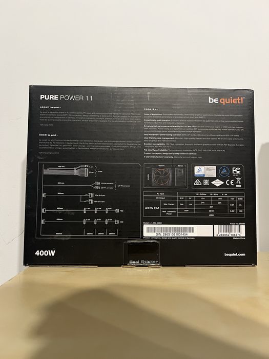 Be quit pure power 11 400w
