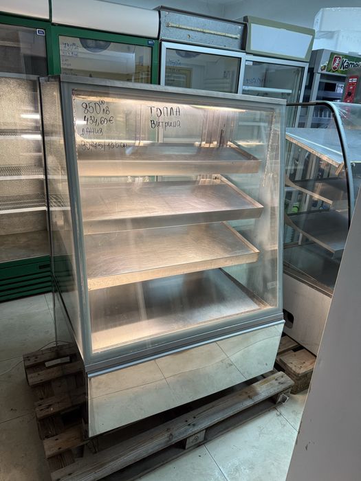 Топла витрина / дания-размери-90-135-75см/
