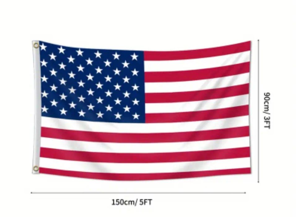 Steag drapel SUA, UE, Romania dimensiuni mari