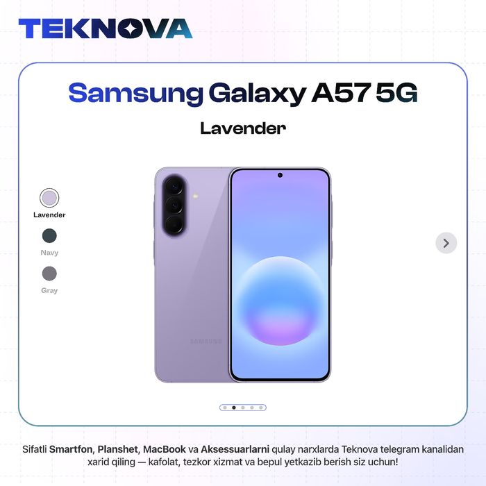 Samsung Galaxy A57 5G / Бесплатная доставка!