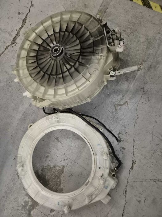 Semicuva fata / spate masina de spalat Samsung slim WF60F4E5W2XLE /R22