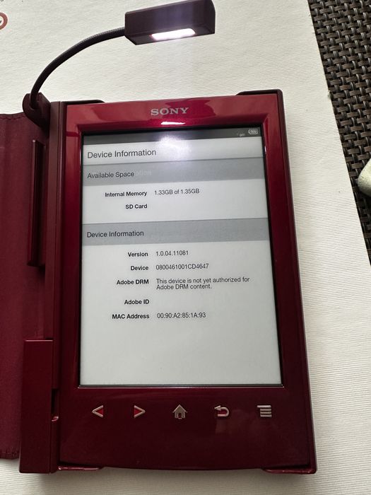 Sony prs T2 електронен четец