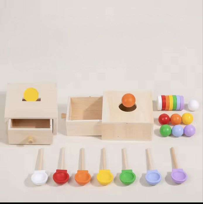 Обраователна кутия Монтесори - чекмедже