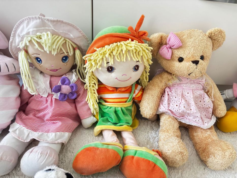 Плюшени играчки .