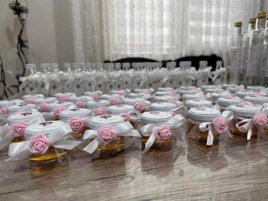 Подаръчета за гости за събития (сватба, абитуриентски бал, кръщение)